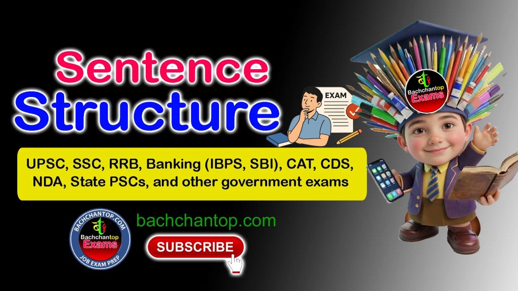 sentence-structure-notes-for-competitive-exams-bachchantop