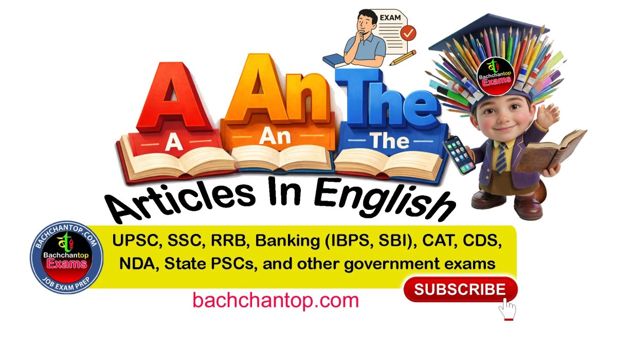 Articles in English– A, An, The, Zero Article Rules &&nbsp;Examples