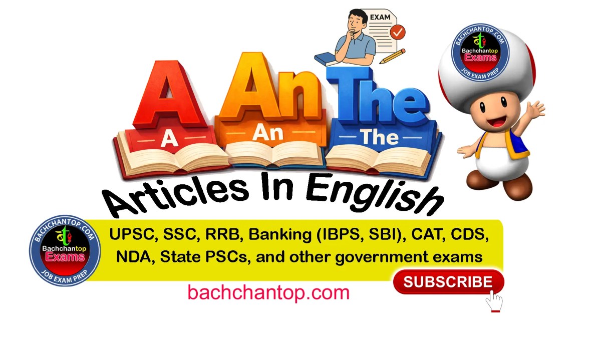 Articles in English– A, An, The, Zero Article Rules &&nbsp;Examples