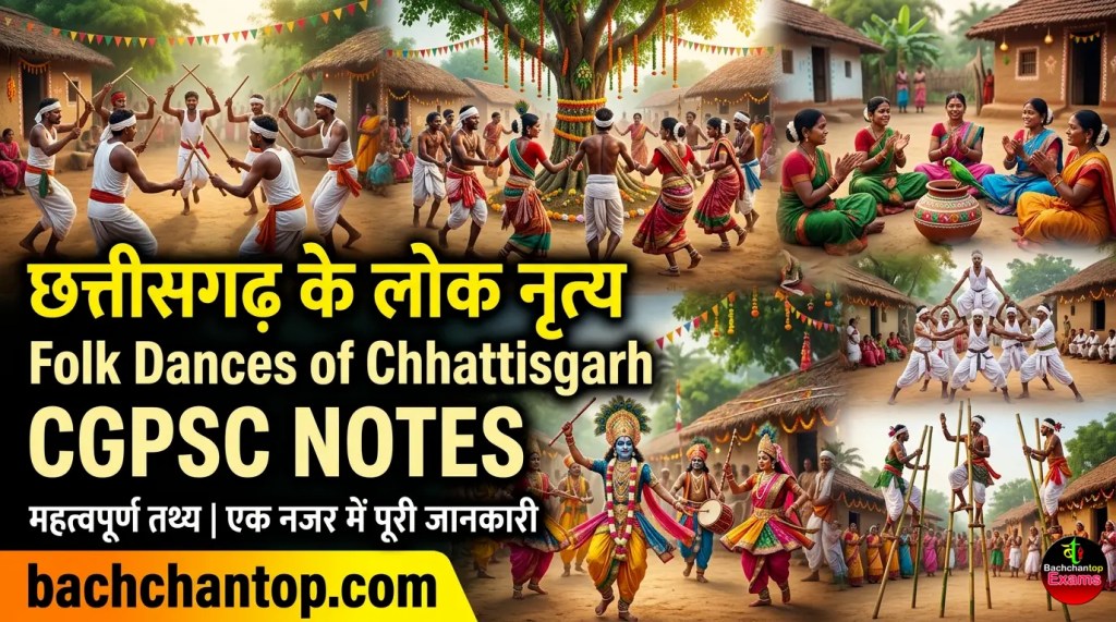 chhattisgarh ke lok nritya cgpsc notes_folk dance of chhattisgarh